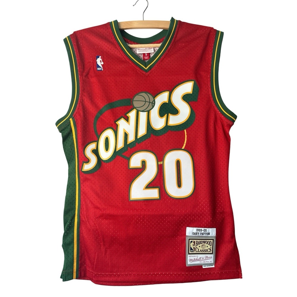 Seattle Supersonics Mitchell & Ness '99 Gary Payton Swingman Jersey - Red